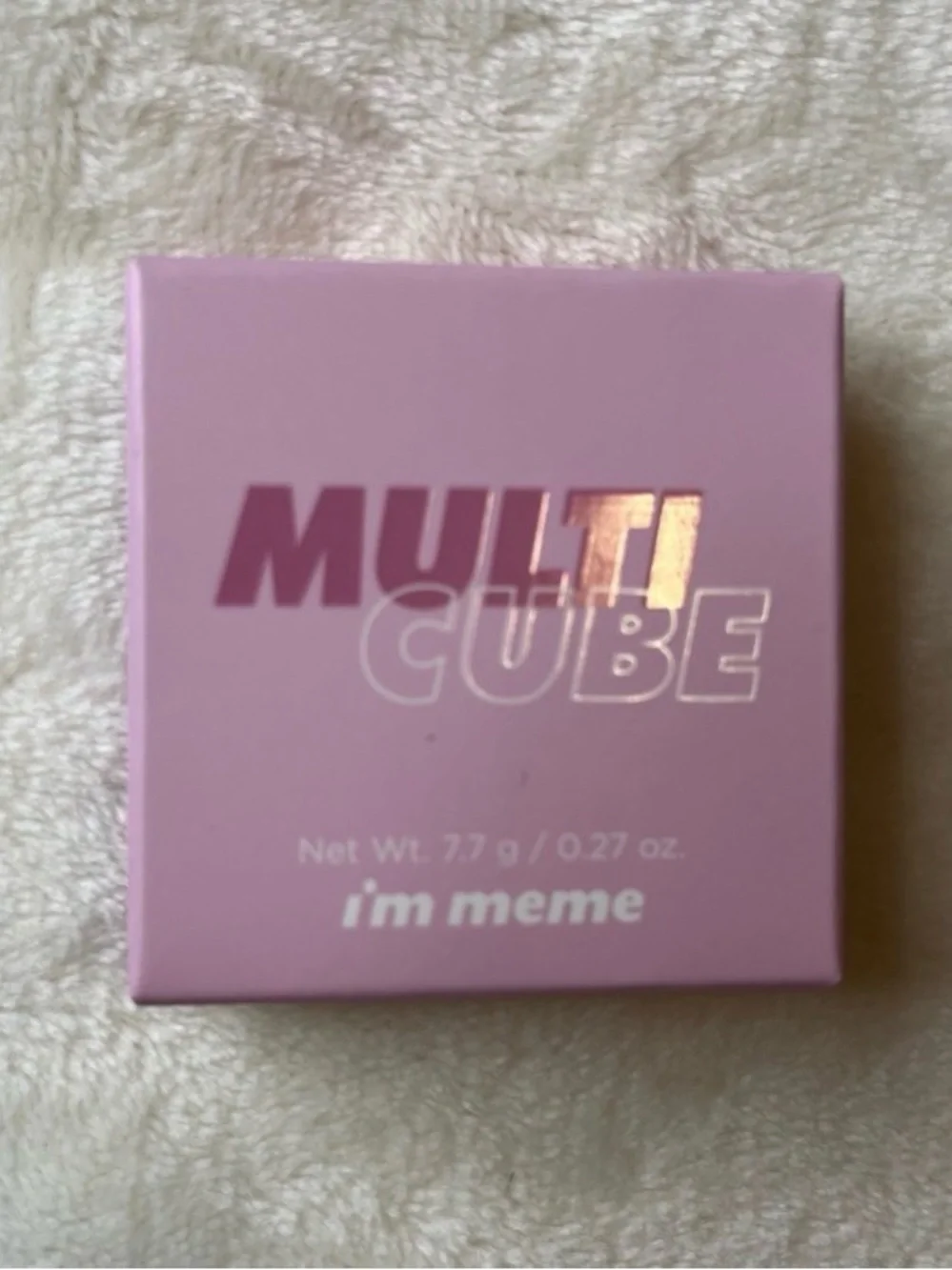 I'm Meme Multi Cube Eyeshadow Palette — Pink Shades